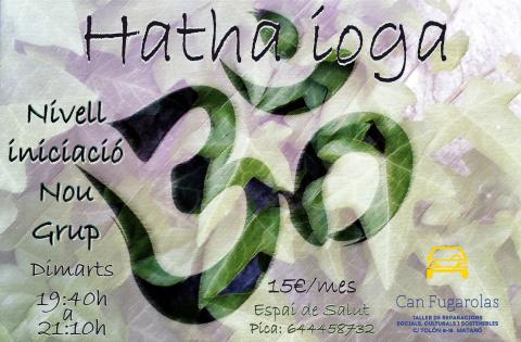 Hatha Ioga de 19:40h a 21:10h (nou grup)