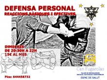 DEFENSA PERSONAL A L'ESPAI DE SALUT DIMECRES 20:30H A 22H